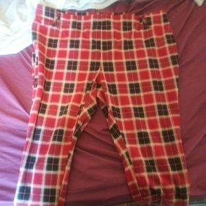 Flannel pants